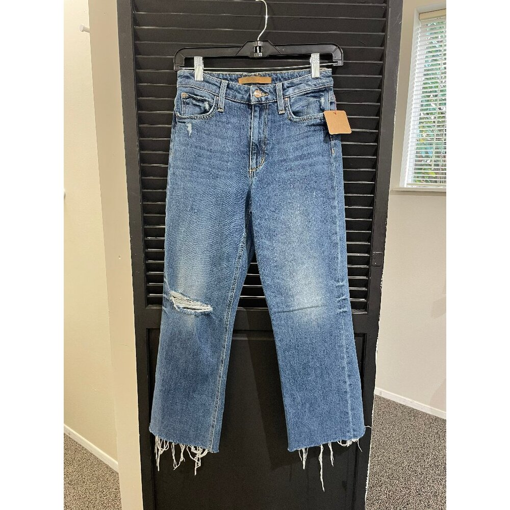 The Wyatt High Rise Retro Crop- sz 24